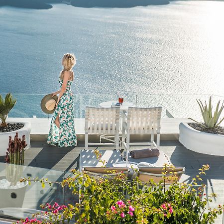 On The Rocks - Small Luxury Hotels Of The World (Adults Only) Imerovigli  Bagian luar foto