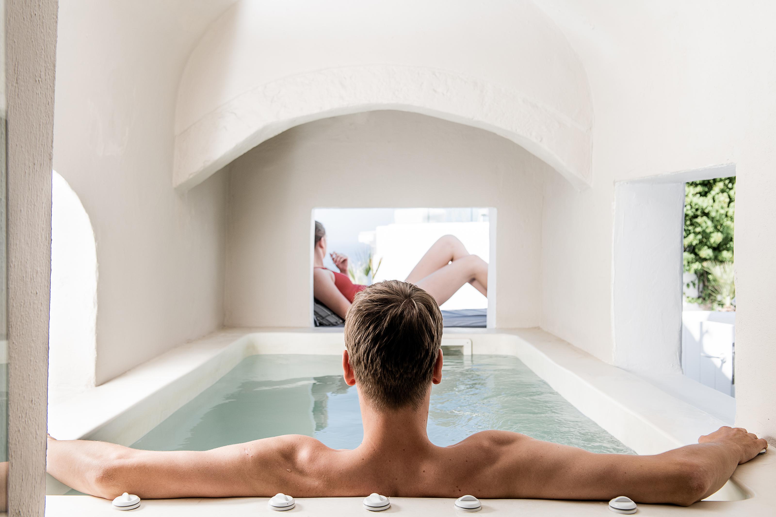 On The Rocks - Small Luxury Hotels Of The World (Adults Only) Imerovigli  Bagian luar foto